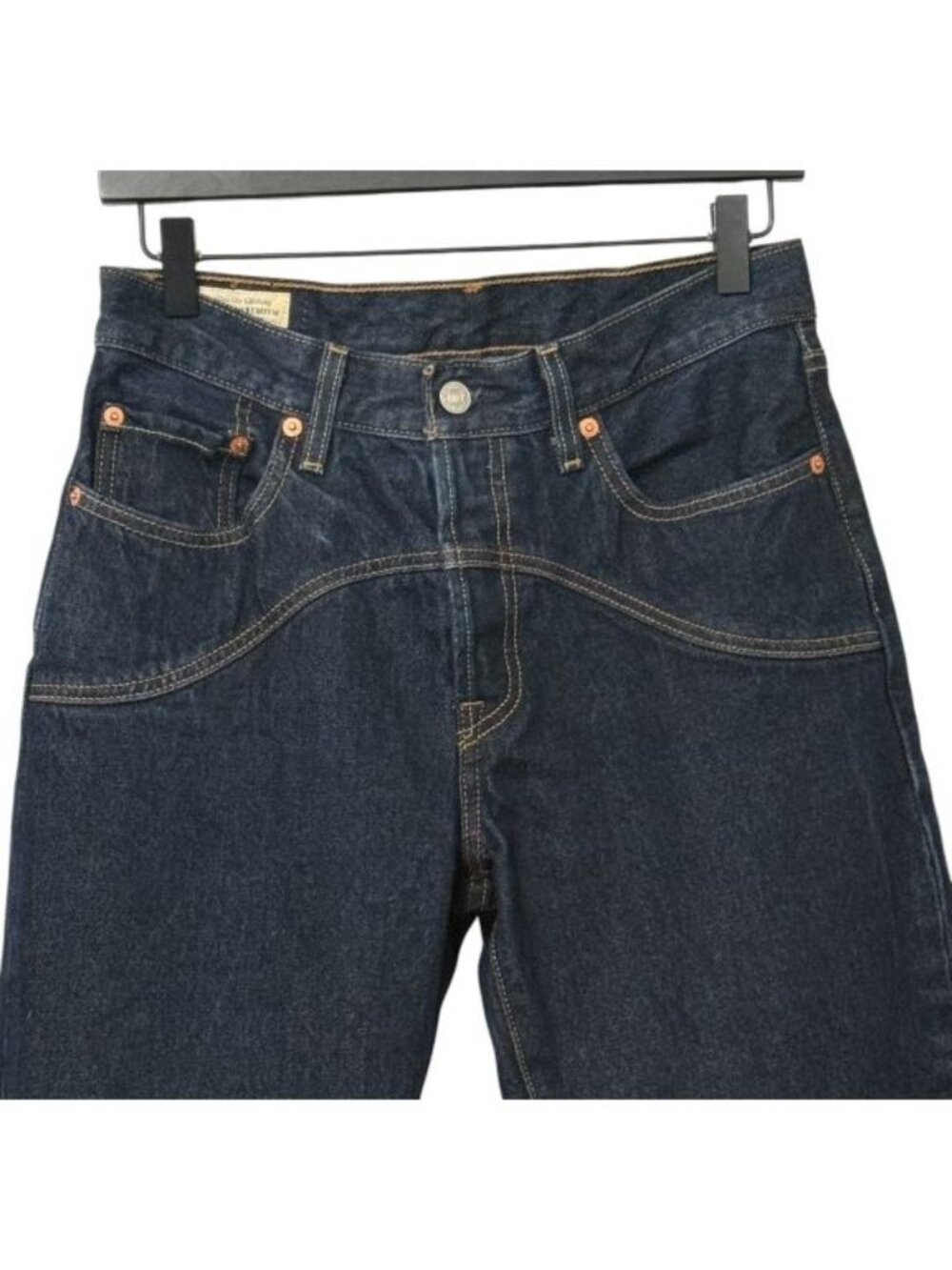 Levi's Women's 501 90s Western Jeans Button Fly Dark Indigo Classic Size W27xL30 - Picture 3 of 15